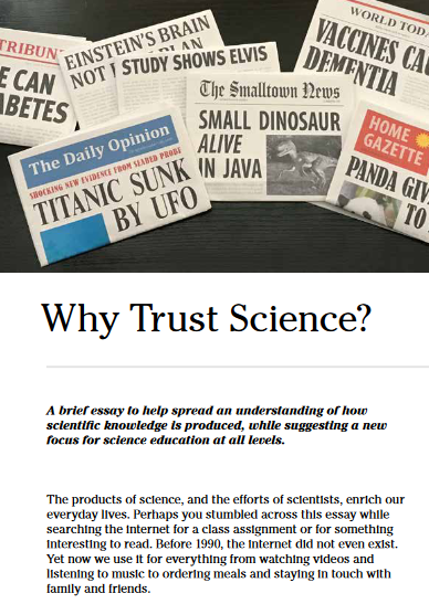 Why Trust Science