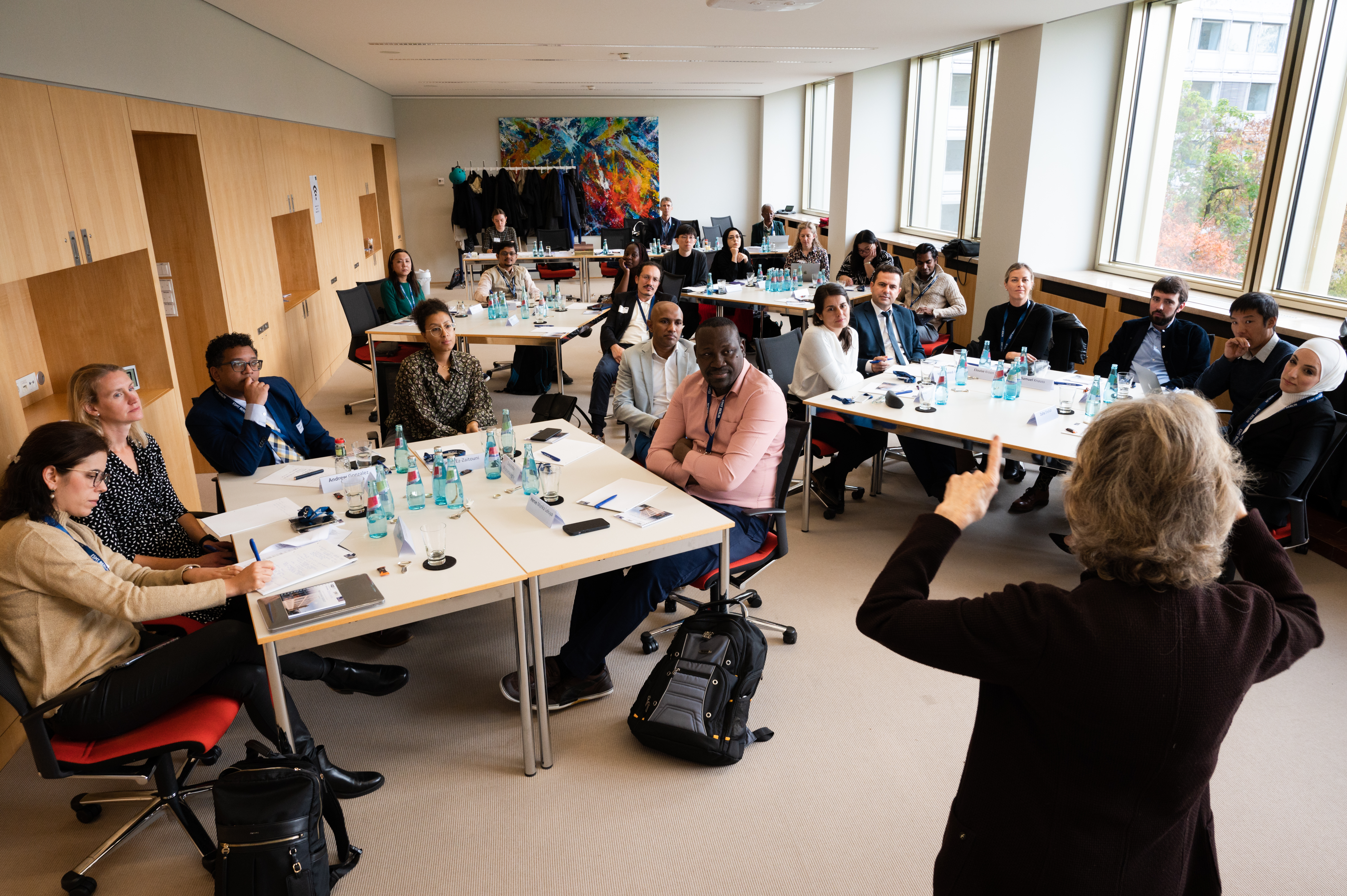 The IAP YPL 2022 cohort at ESMT (photo: G. Ortolani/IAP)