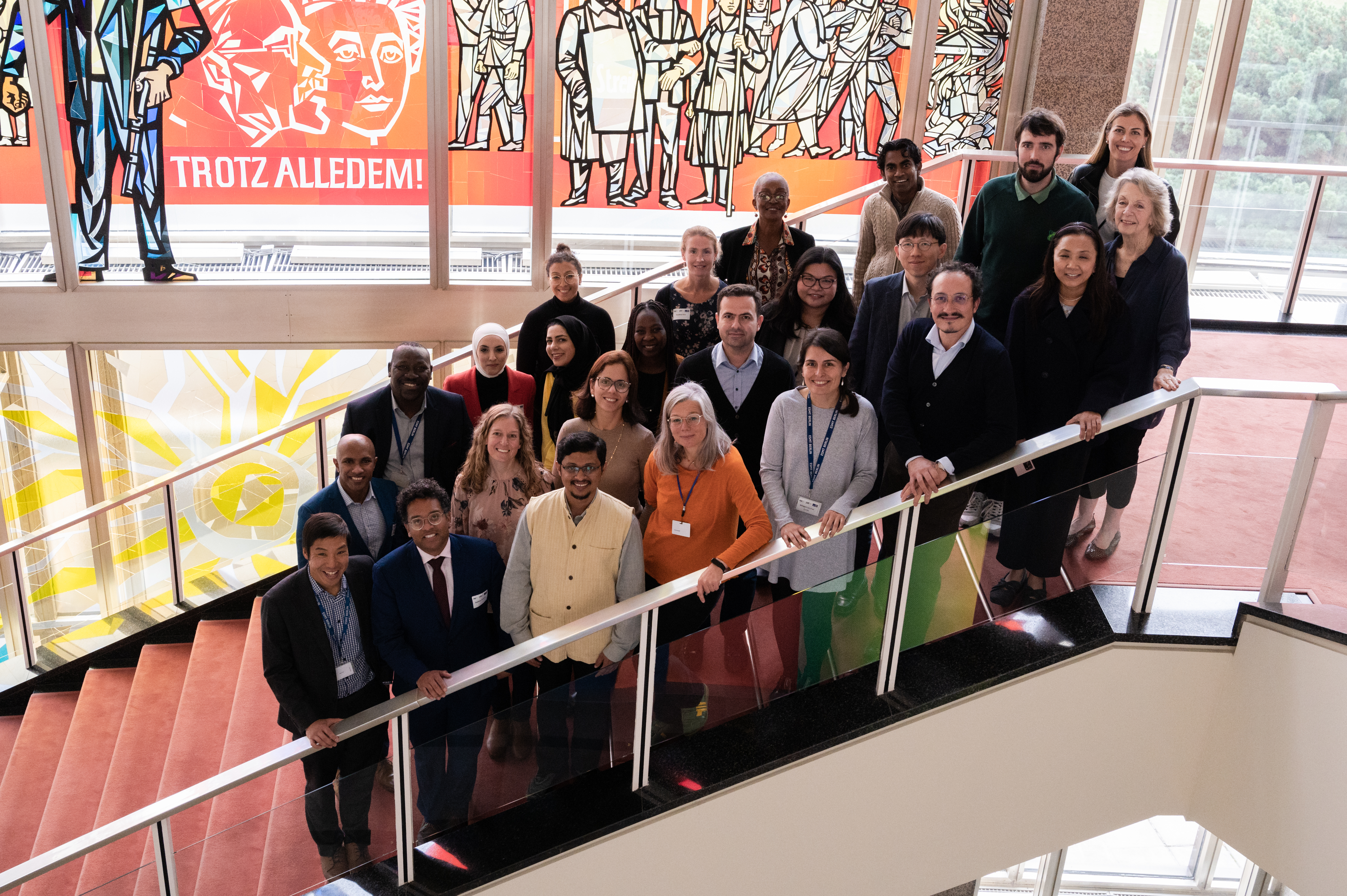 The 2022 IAP YPL cohort at ESMT (photo: G. Ortolani/IAP)