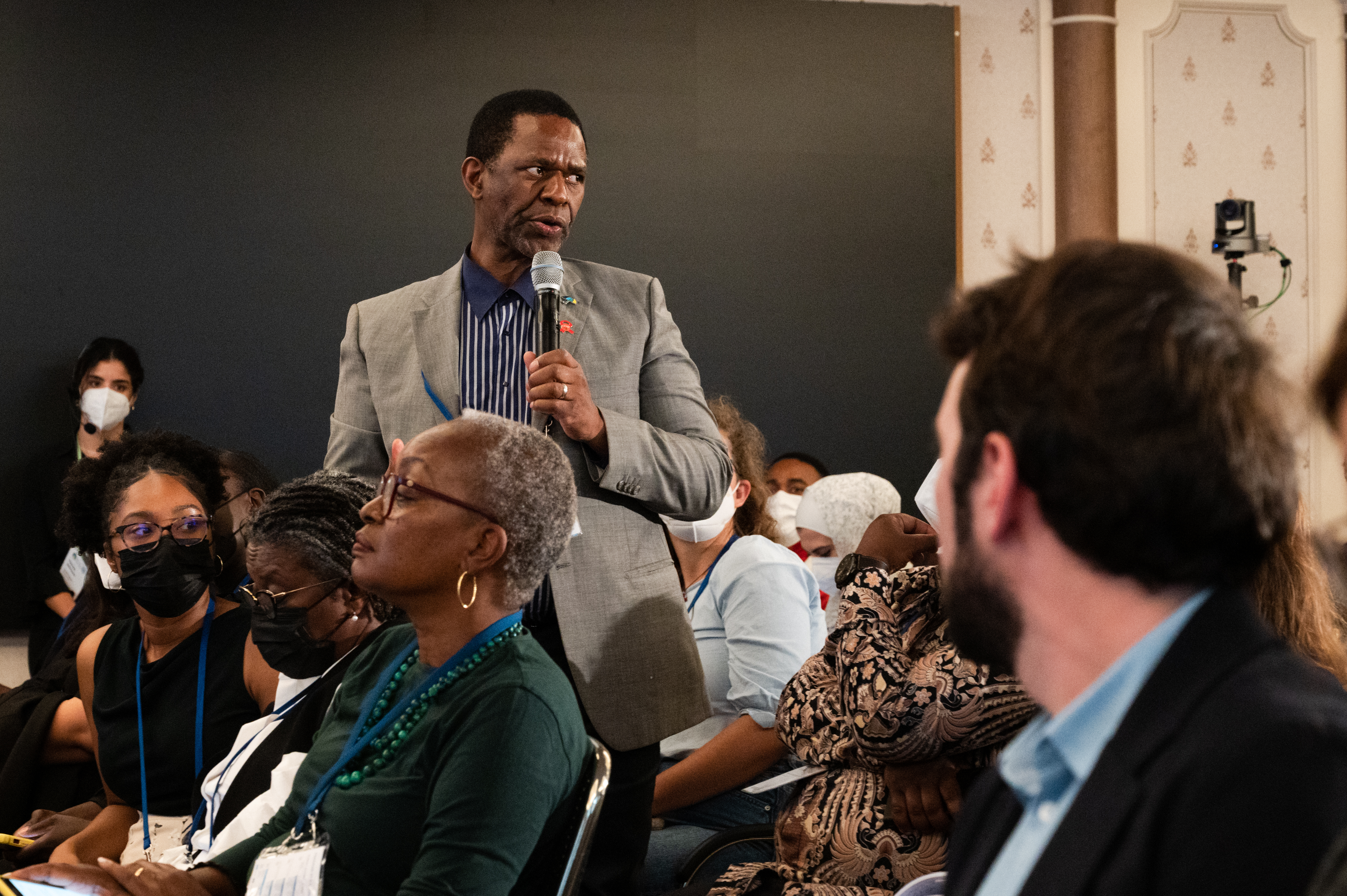 Sibongiseni Dhlomo, the Deputy Minister of Health of South Africa (photo: G. Ortolani/IAP)