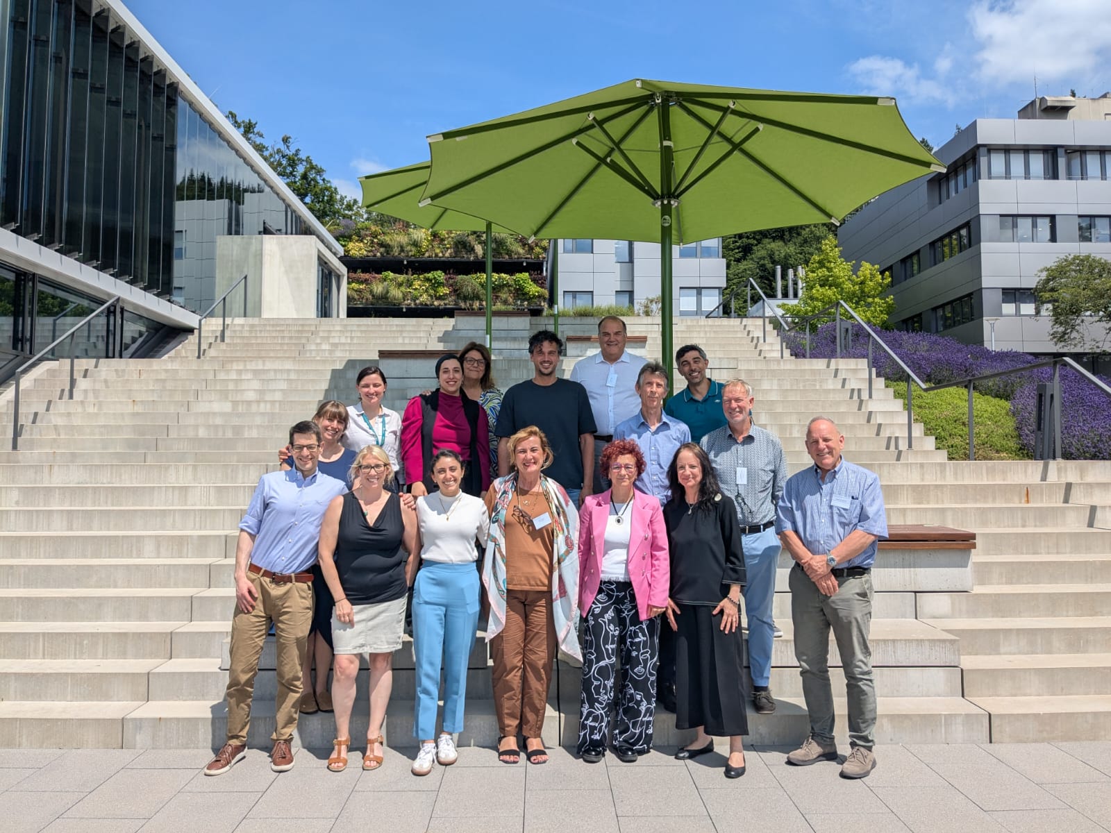 Group photo taken in Heidelberg, Germany, in June 2025