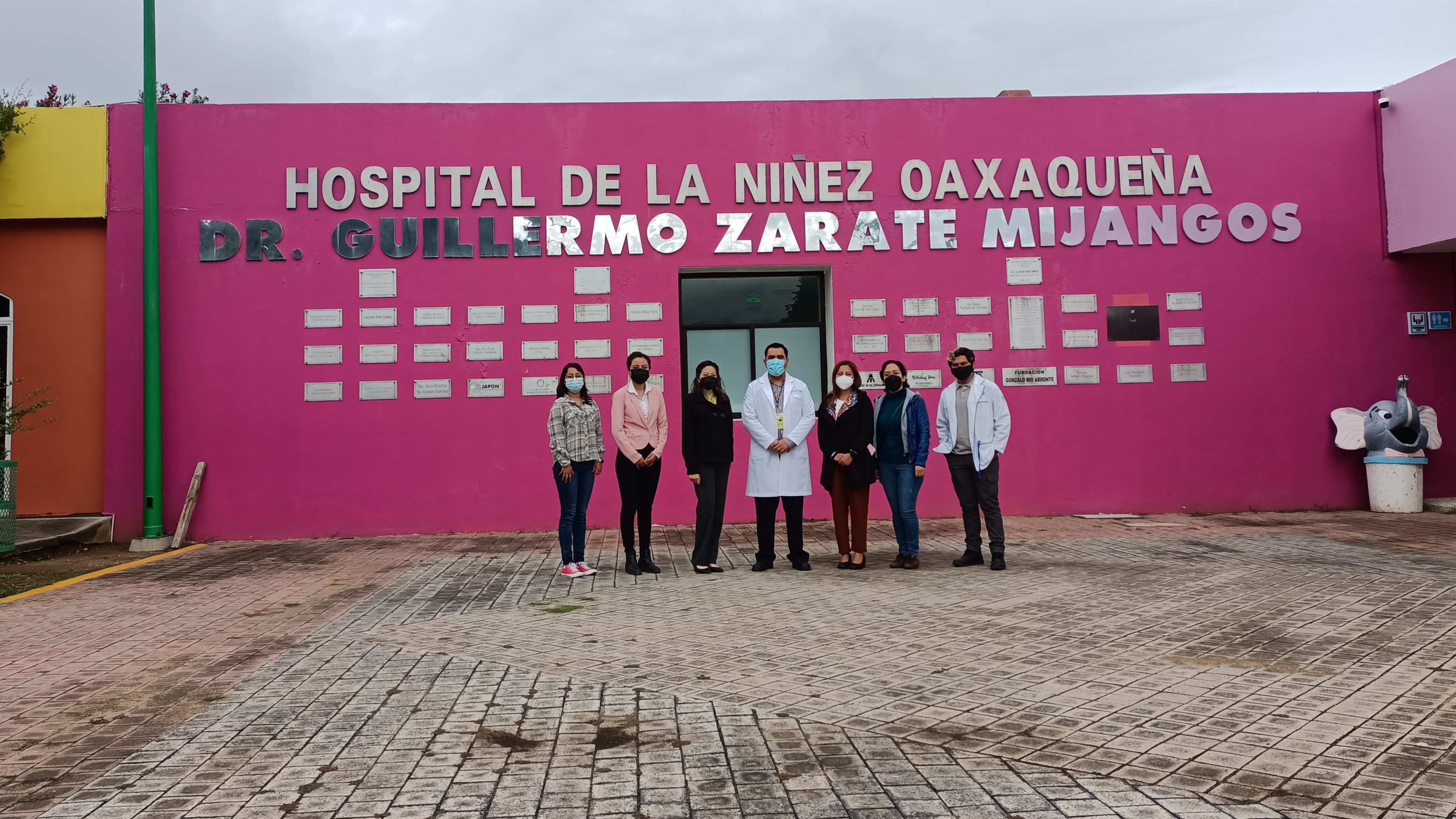 Juan Carlos Núñez-Enríquez and colleagues in Oaxaca