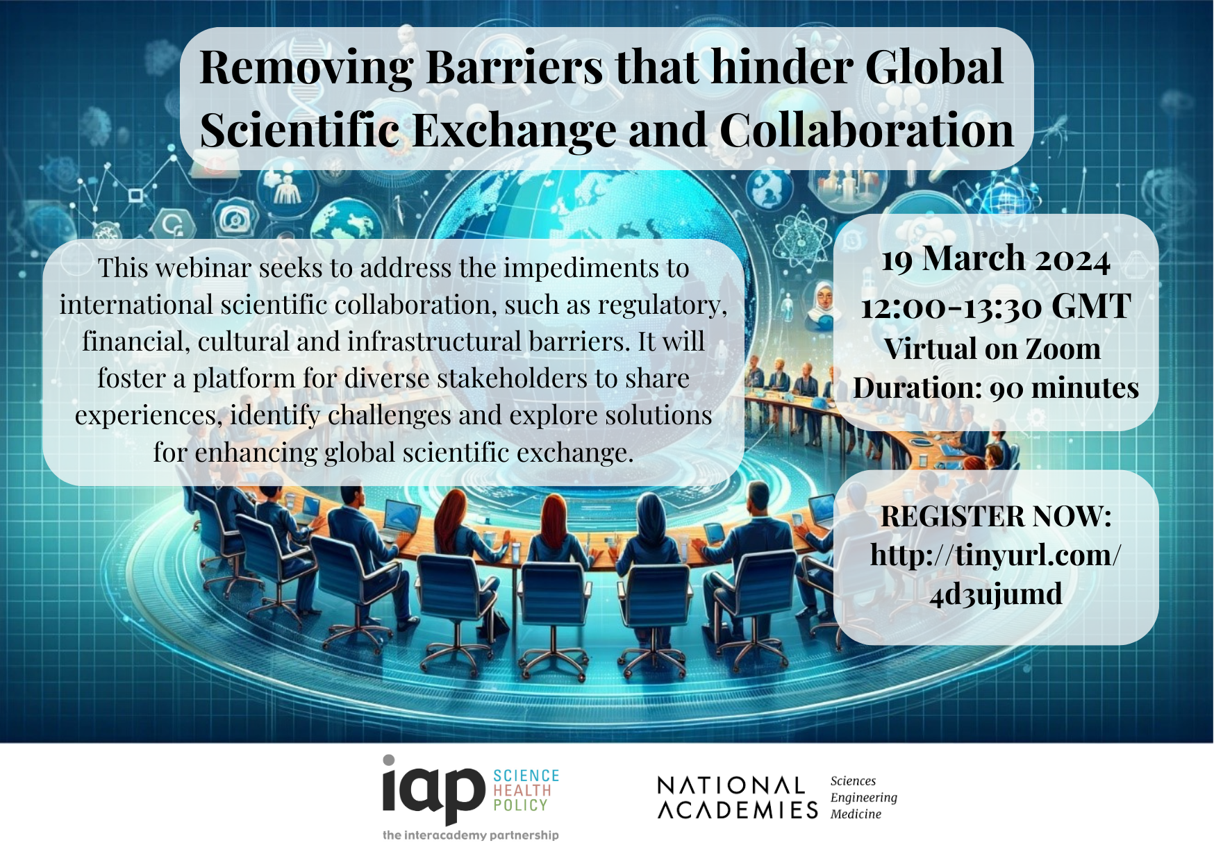 IAP Webinar  Removing Barriers that hinder Global Scientific Exchange and Collaboration  