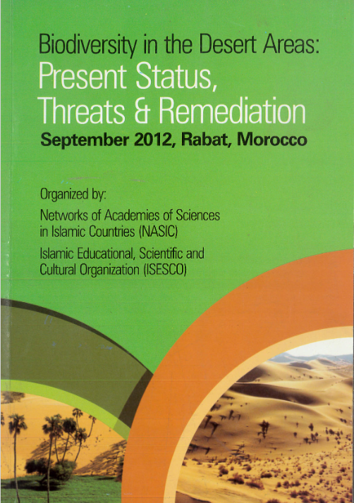 Biodiversity in desert areas: present status, threats and remediation