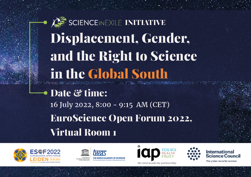 The Science in Exile initiative: Displacement, Gender, and the Right to Science in the Global South