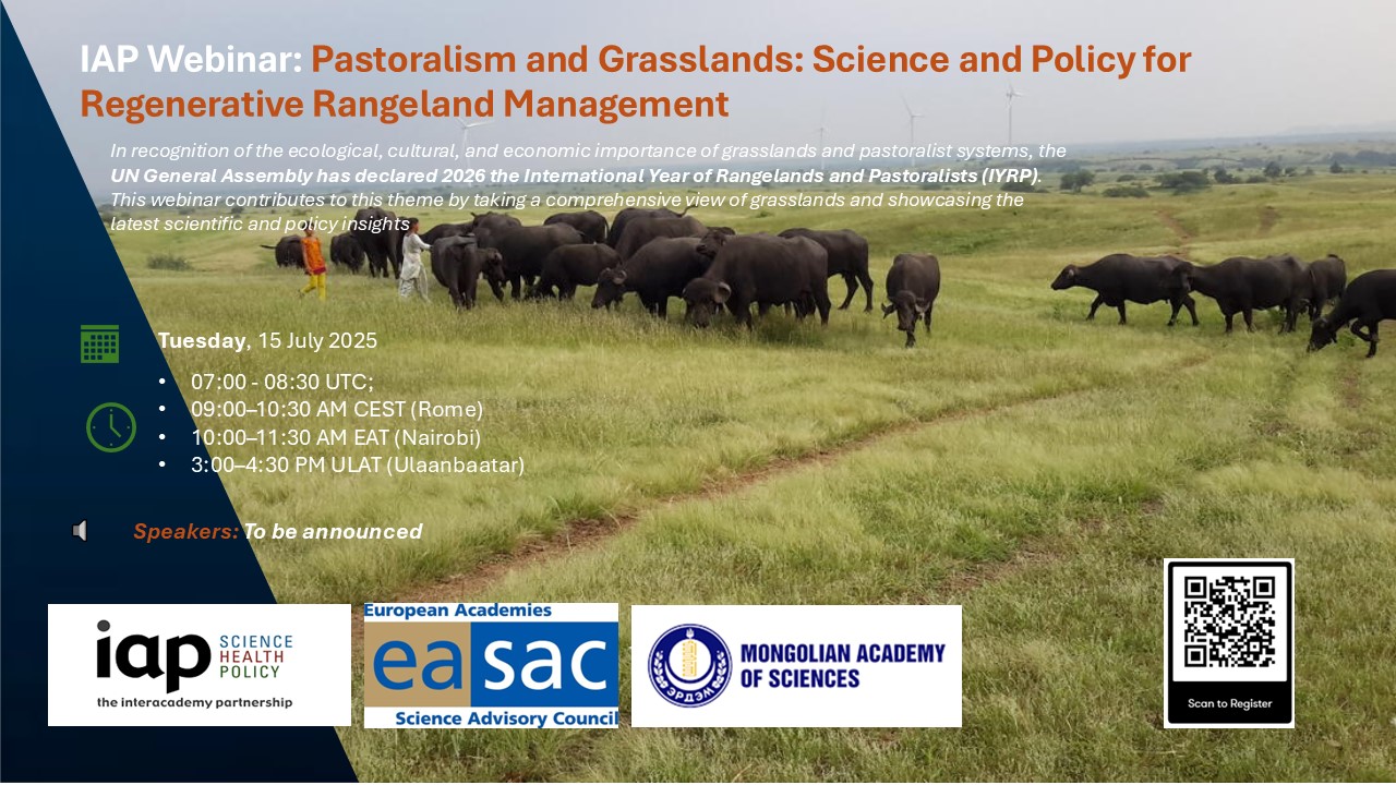 IAP Webinar on Grasslands and Rangelands