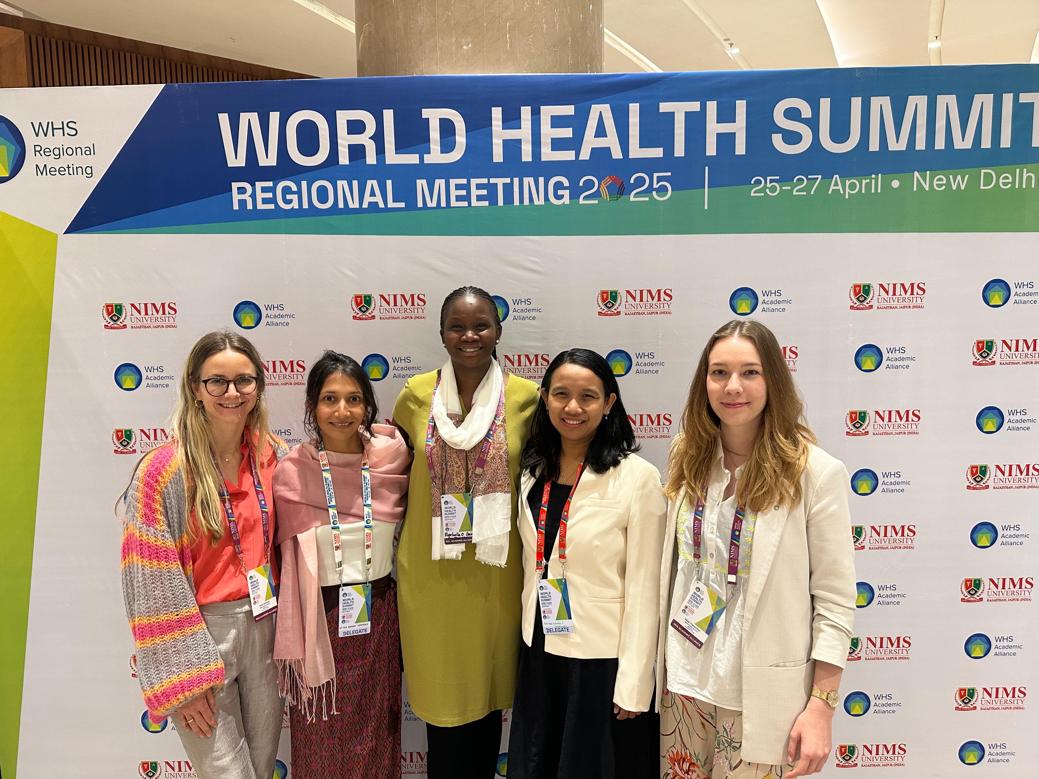 Antonia Morita Iswari Saktiawati with the WHS Berlin team and fellow awardees (Photo credits: Alida Tiekotter)