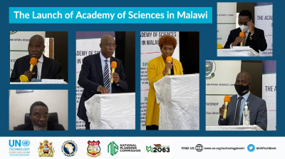  launch of the Academy of Sciences in Malawi