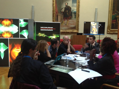 Young Scientists at work at the World Science Forum, November 2015