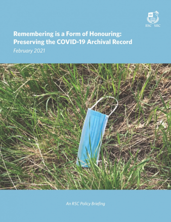 Remembering is a Form of Honouring: Preserving the COVID-19 Archival Record