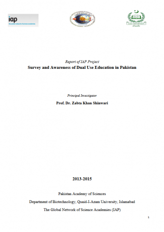 Survey and Awareness of Dual Use Education in Pakistan