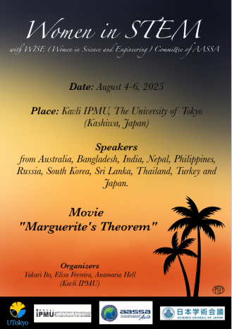  The 3rd AASSA-WISE SCJ Symposium on Women in STEM