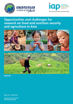 Opportunities and challenges for research on food and nutrition security and agriculture in Asia cover