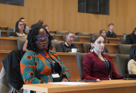 Esther Priscilla Biamah Danquah (left), member of the IAP Working Group on Urban Health