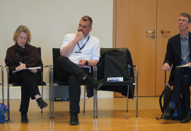 Jo Ivey Boufford, Franz Gatzweiler, Peter McGrath