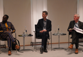 Hashim Hounkpatin, Peter McGrath, IAP Coordinator, Robin Fears