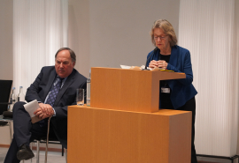 Jeffrey L. Sturchio (ISUH), Jo Ivey Boufford (Chair ISUH and IAP Working Group on Urban Health)