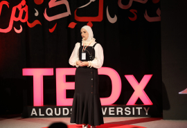 Keynote Speaker, TEDx Al-Quds University (2025), Palestine