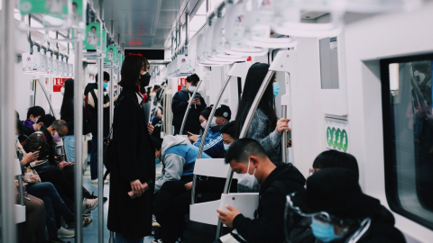  People Inside A Train