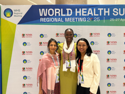 Youth Voice in Global Health: IAP at WHS Regional Meeting