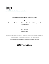 Roundtable on Inquiry-Based Science Education & Forum on 'The Future of Science Education – Challenges and Opportunities'