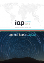 2020 IAP Annual Report cover 2020 IAP Annual Report cover