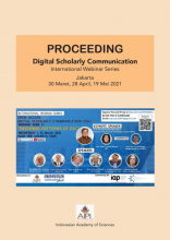 Digital Scholarly Communication International Webinar Series Proceeding