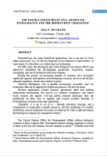 THE DOUBLE-EDGED HELIX: DNA, ARTIFICIAL INTELLIGENCE AND THE BIOSECURITY CHALLENGE