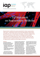 IAP Statement on Regenerative Medicine