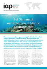IAP Statement on Protection of Marine Environments