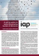 A call for action to tackle the growing burden of dementia