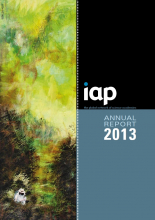 IAP Annual Report 2013 cover