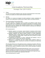 InterAcademy Partnership Strategic Plan (2019-2023)