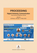 Digital Scholarly Communication International Webinar Series Proceeding