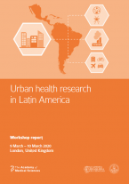 UKAMS Urban Health Research cover