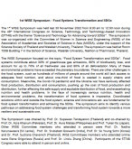 The 2nd AASSA-WISE International Symposium on Diversity, Equity, and Inclusion in STEM: Food Systems Transformation and the Sustainable Development Goals (SDGs)