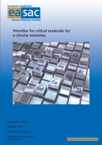Priorities for critical materials for a circular economy-cover