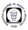 Macedonian Academy of Sciences and Arts Logo